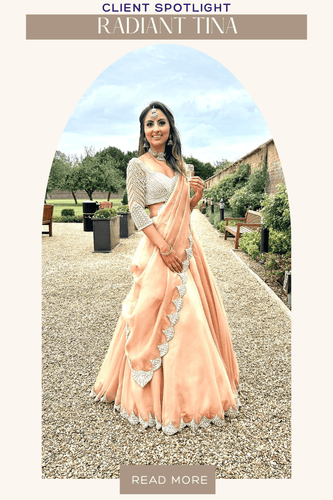 Tina Stuns in Vvani at a Family Wedding : "I Absolutely LOVE My Outfit!" - Fabilicious Fashion