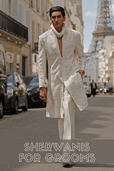 Top 7 Sherwanis by Jigar & Nikita for Grooms: Regal Elegance Redefined