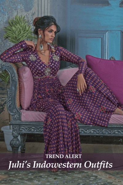 Trend Alert 2025: Juhi’s Indowestern Outfits for Women