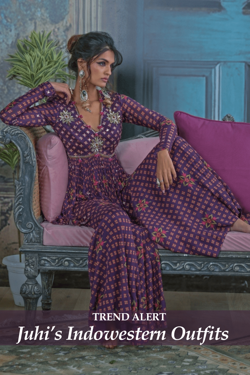 Trend Alert 2025: Juhi’s Indowestern Outfits for Women - Fabilicious Fashion