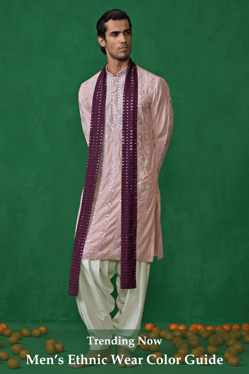 Trending Colors in Men’s Ethnic Wear - Fabilicious Fashion