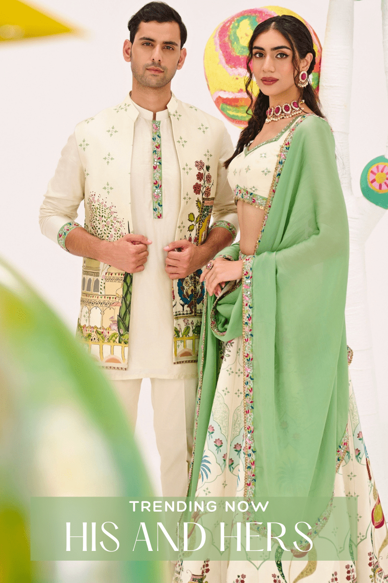 Trending His and Hers Outfits for Every Wedding Celebration - Fabilicious Fashion