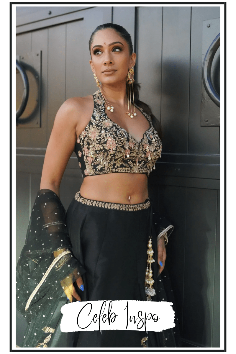 Vidhya Ramachandra in Chamee and Palak Reception Lehenga - Fabilicious Fashion