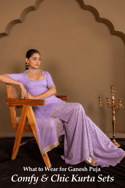 What to Wear for Ganesh Puja: Comfy & Chic Kurta Sets