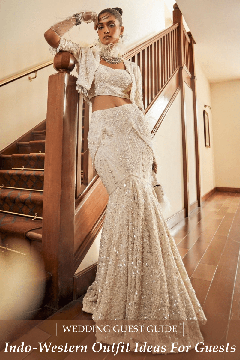 What to Wear to an Indian Wedding Reception: Indo-Western Outfit Ideas - Fabilicious Fashion