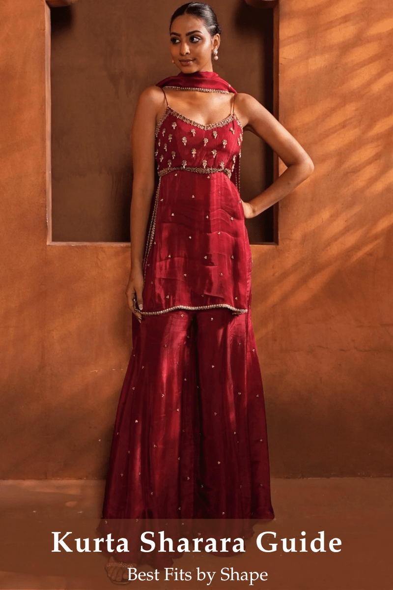 Which Kurta Sharara Silhouette Suits Your Body Type? - Fabilicious Fashion