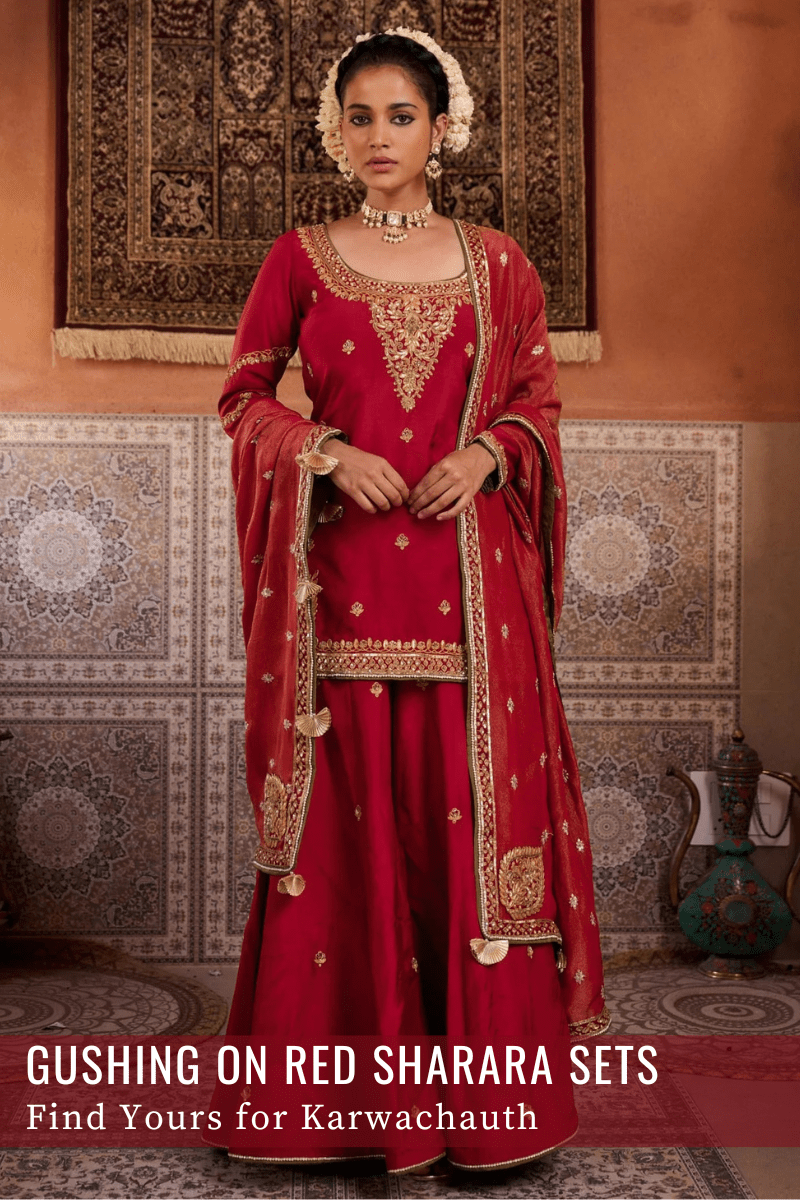 Why a Sharara Suit Is the Perfect Choice for Karwa Chauth - Fabilicious Fashion