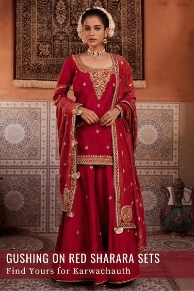 Why a Sharara Suit Is the Perfect Choice for Karwa Chauth