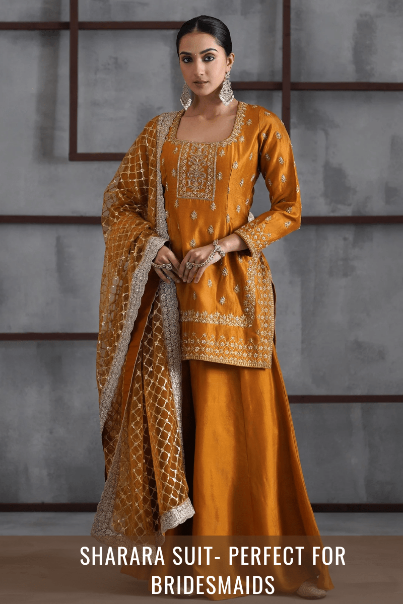 Why Sharara Suits Are the Perfect Bridesmaid Outfit - Fabilicious Fashion