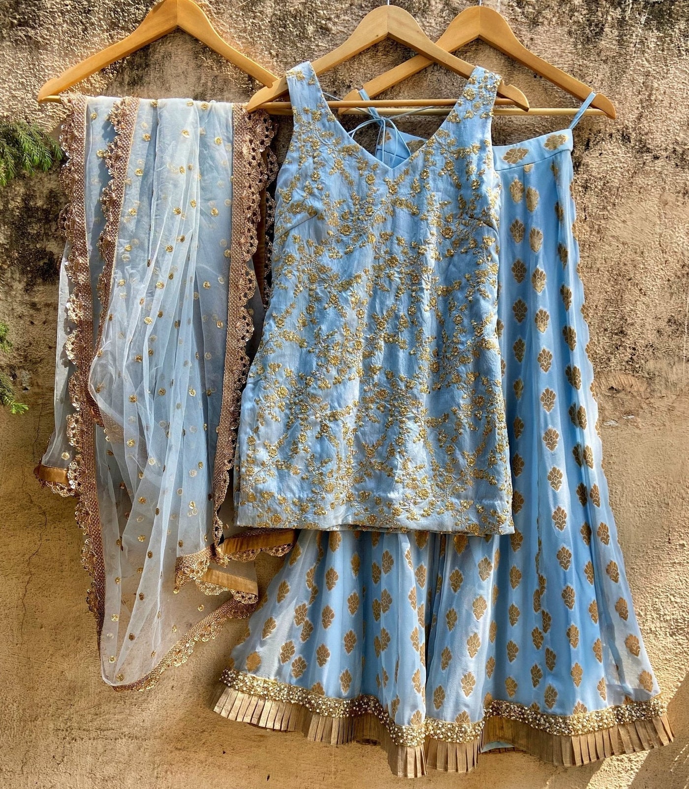 Kurta Palazzo Set - Fabilicious Fashion