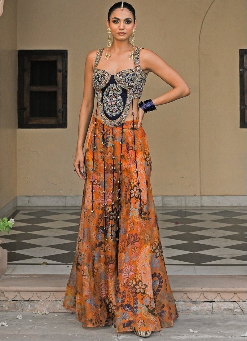 Indowestern Corset Style - Fabilicious Fashion