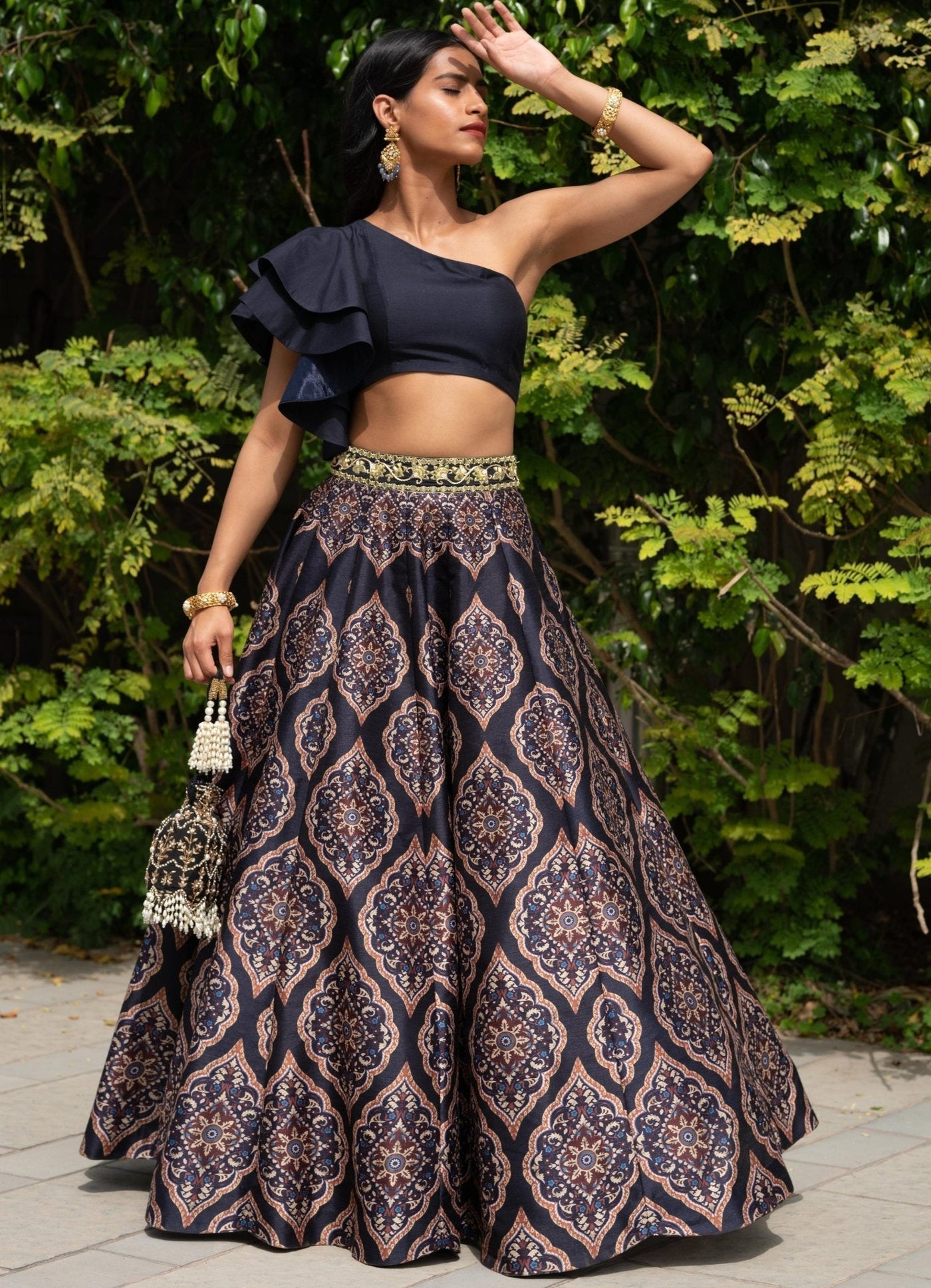 Printed Lehengas - Fabilicious Fashion