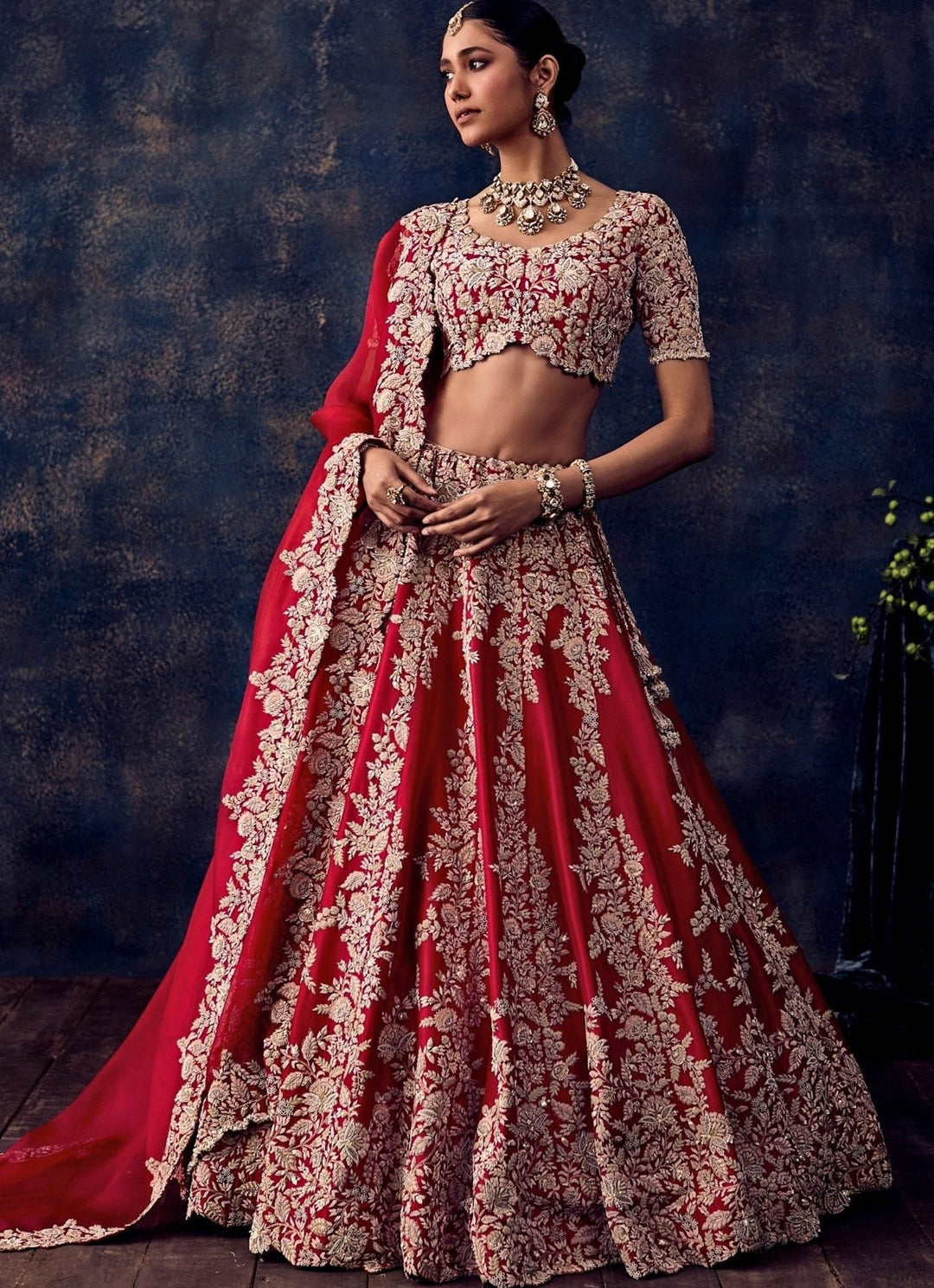 The Regal Red Bride