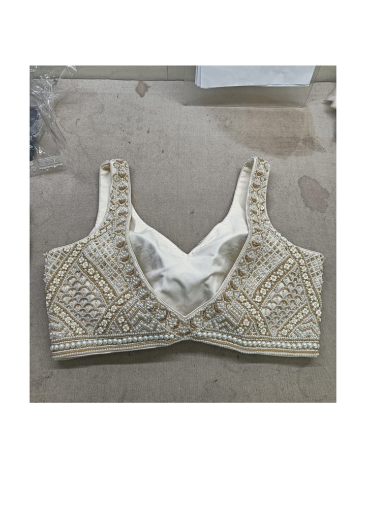 Ivory Pearl Blouse