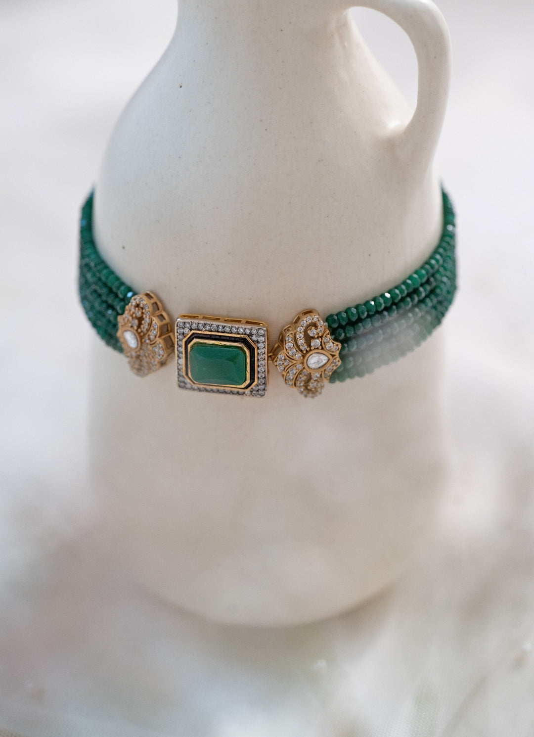 Green Choker Necklace