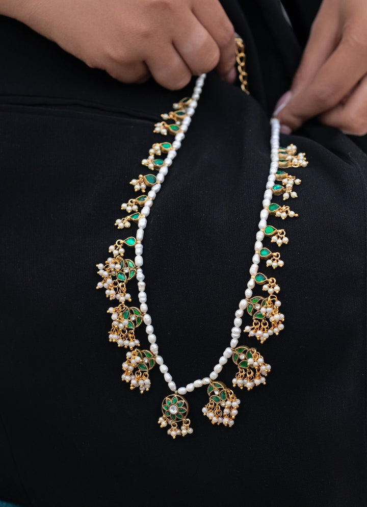 Green Kundan Necklace