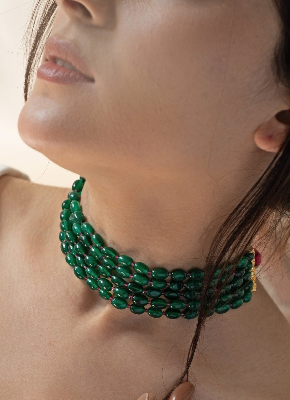 Jade Green Necklace