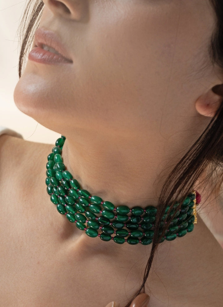Jade Green Necklace