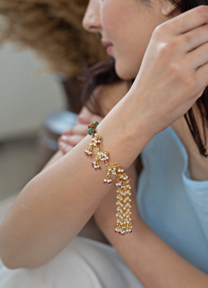 Multicolored Tassels Bracelet