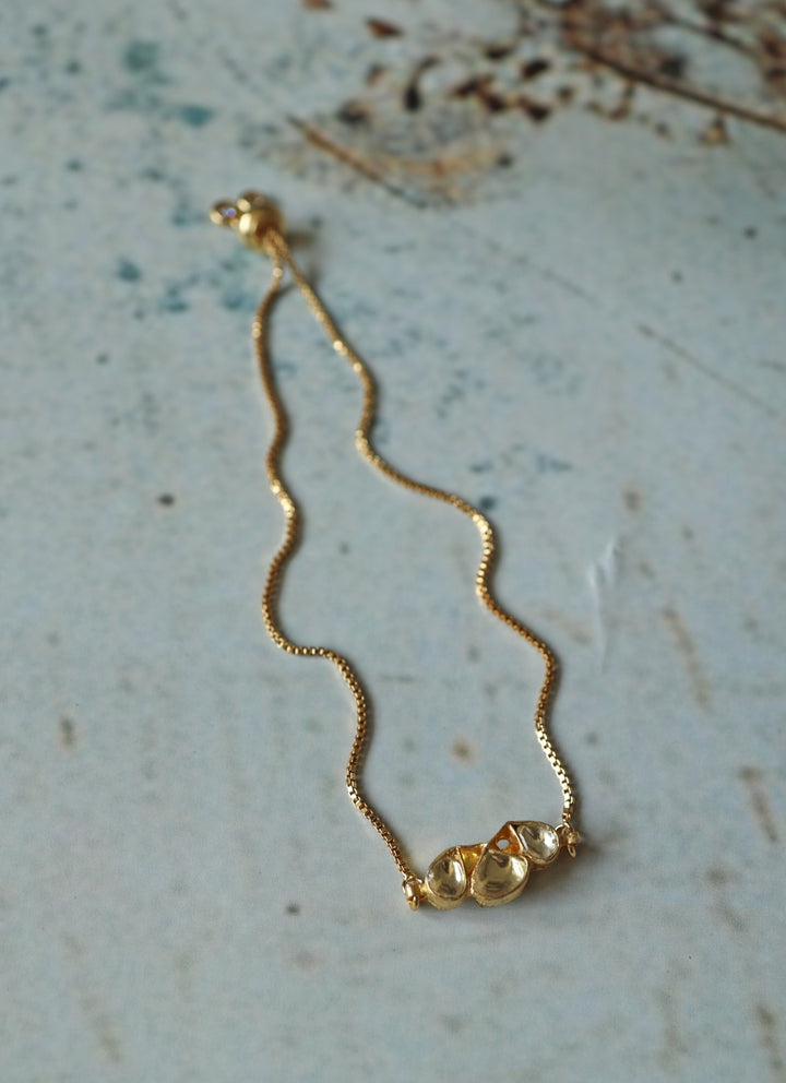Gold Kundan Bracelet