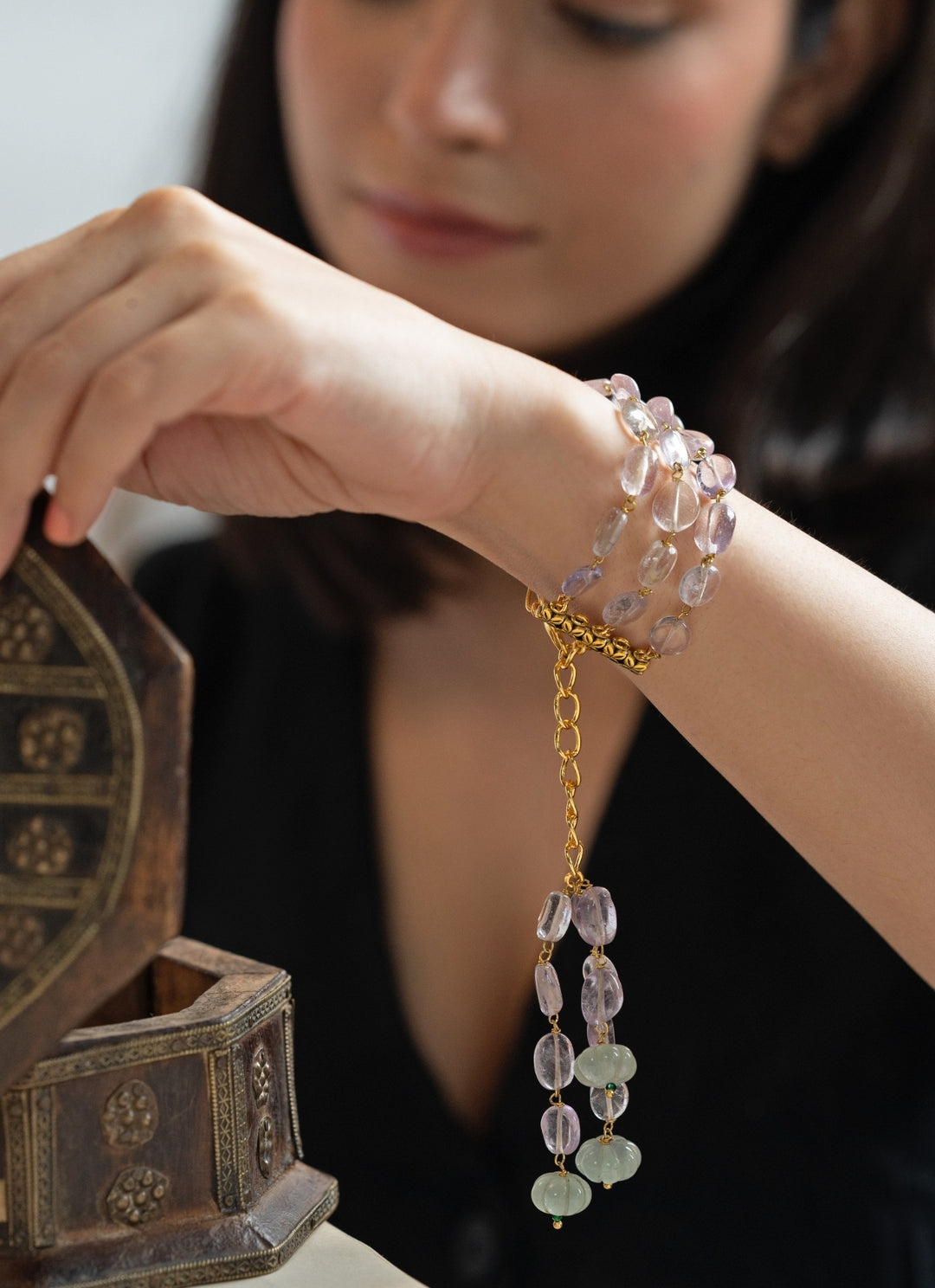 Amethyst Purple Bracelet