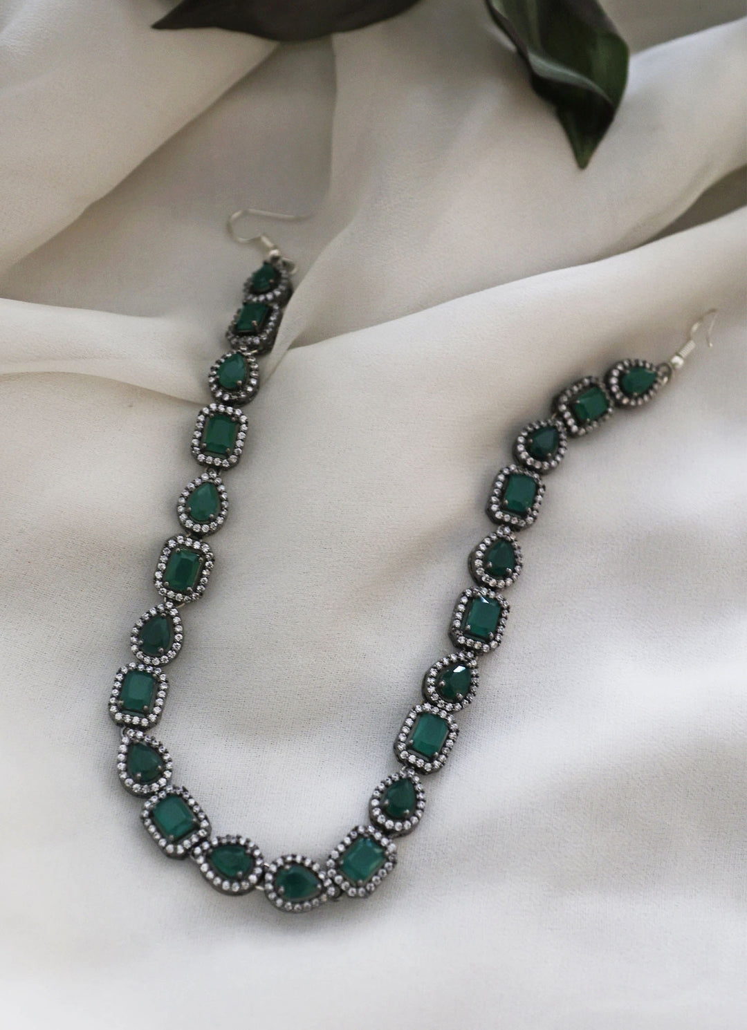 Green Stones Headband