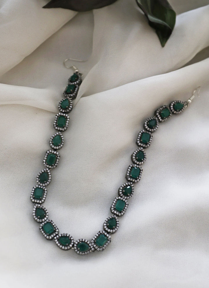 Green Stones Headband