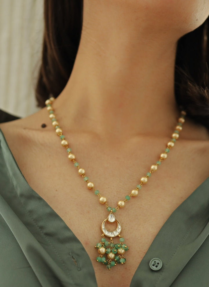 Green Pearl Necklace