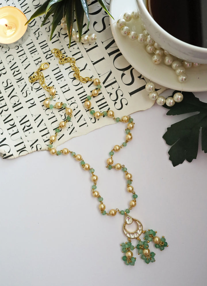 Green Pearl Necklace