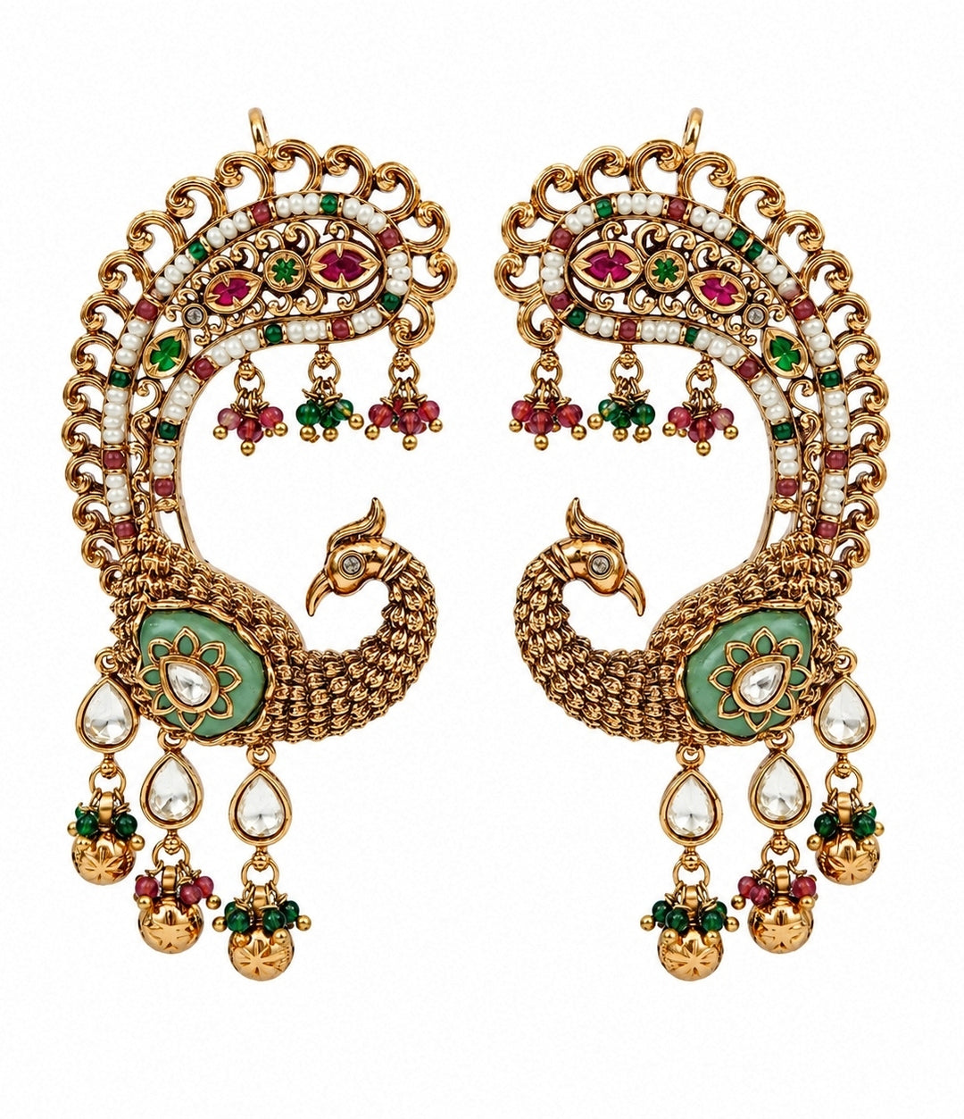 Multicolour Statement Earrings