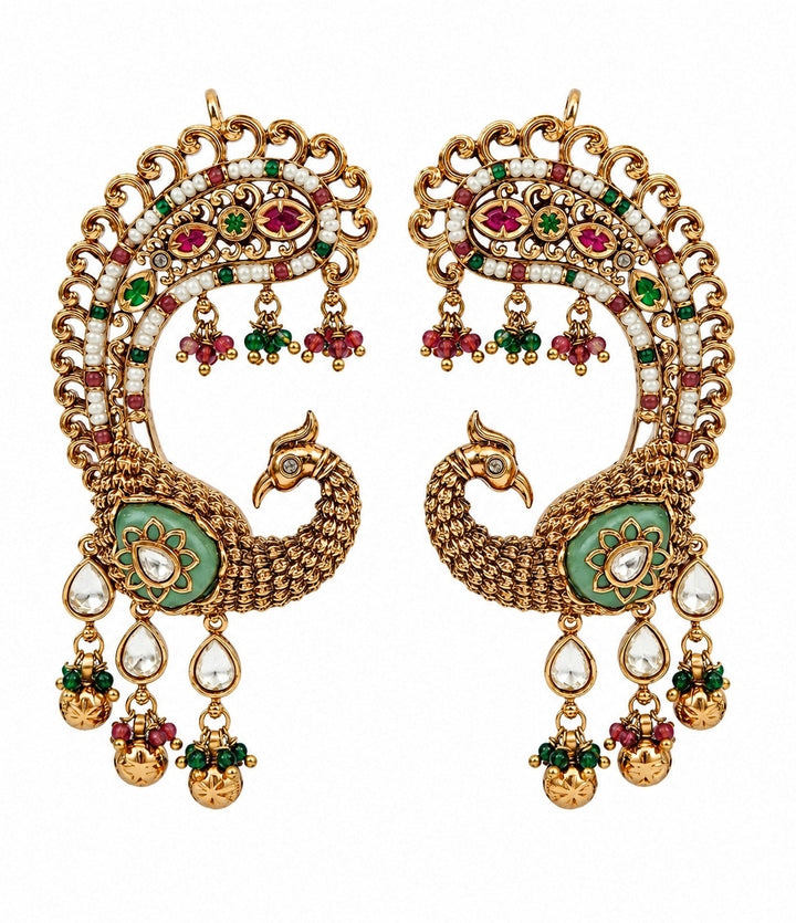 Multicolour Statement Earrings