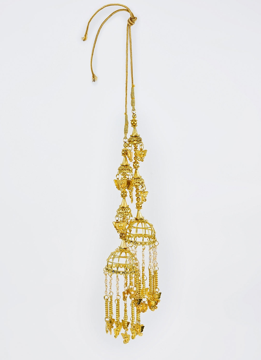 Gold Plated Floral Bridal Kaleeras