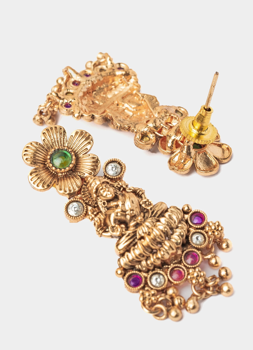 Gold Plated Short Necklace Set With Maang Tikka