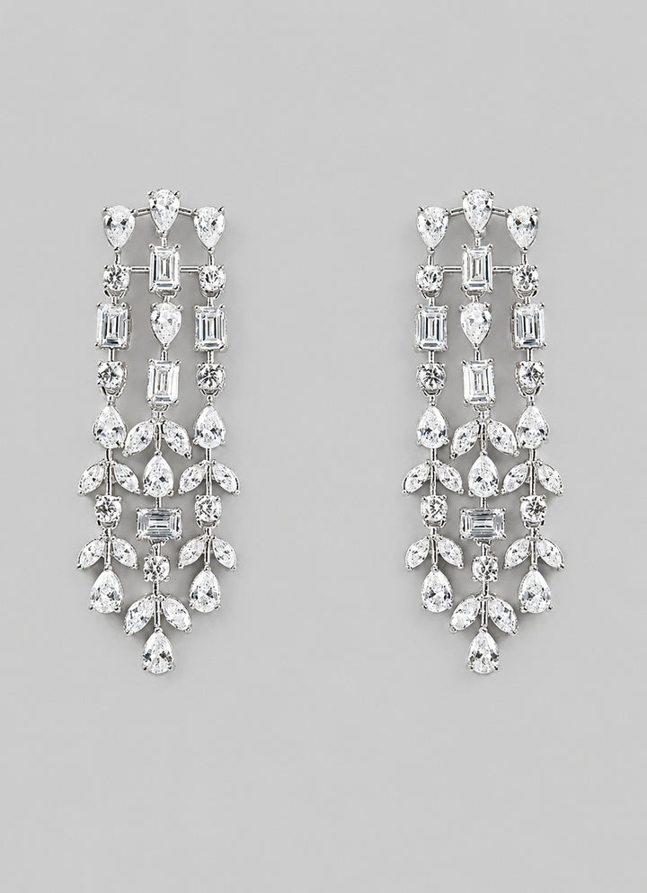 Diamond Contemporary Dangler Earrings