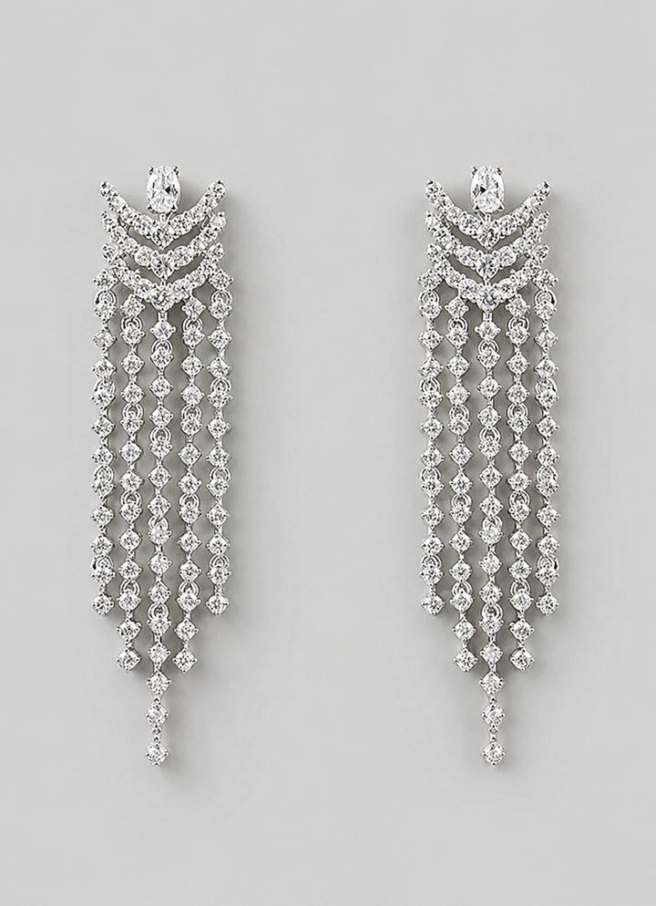 Diamond Dangler Earrings