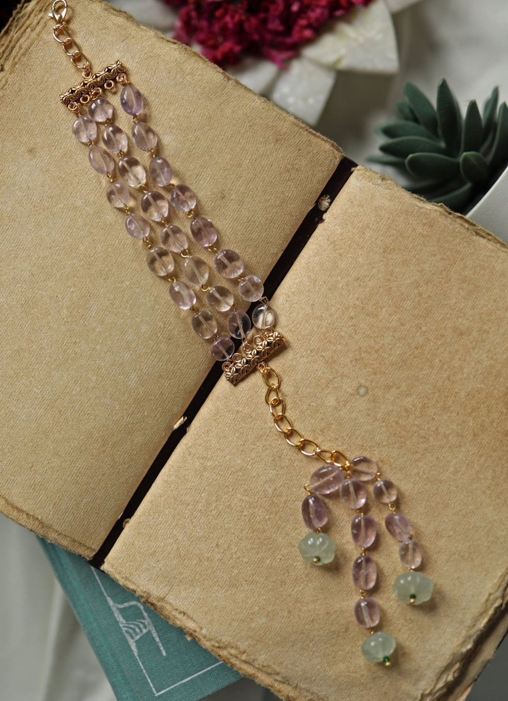 Do Taara Amethyst Purple BraceletFabilicious Fashion