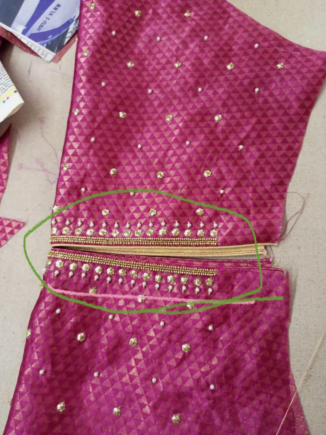 Fabilicious Fashion Bespoke blouse NandiniFabilicious Fashion