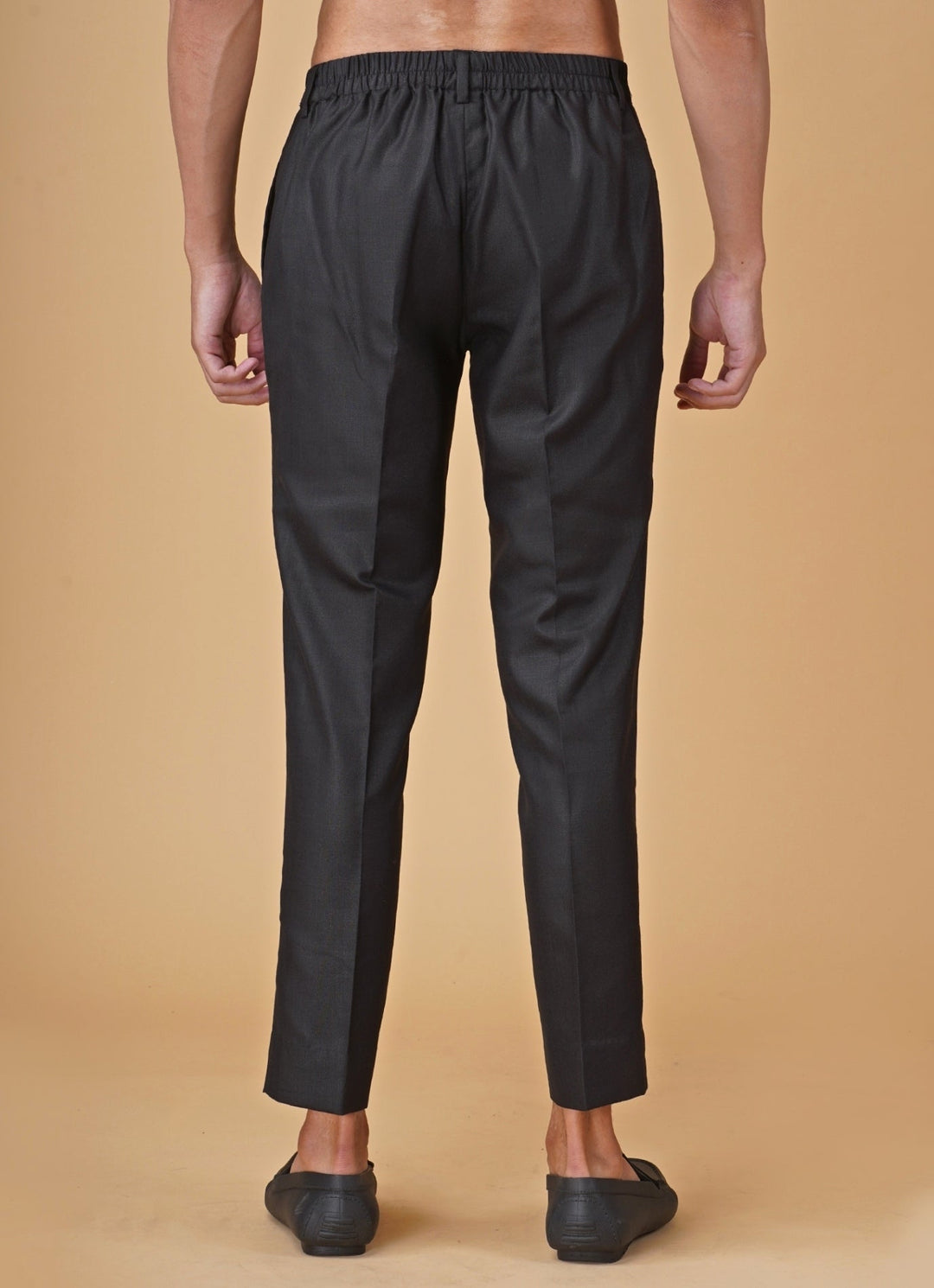 Black Printed Silk Kurta Jacket Set Manish Nagdeo Men - Fabilicious Fashion