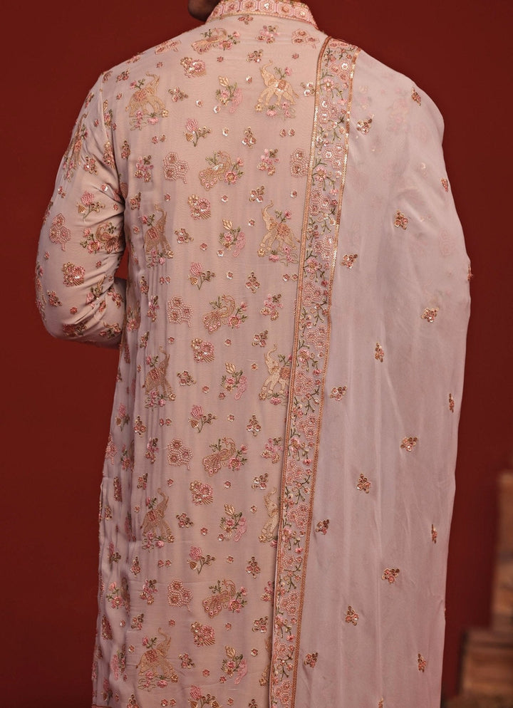 Blue Embroidered Kurta Patiala Pant Set Kalpraag - Fabilicious Fashion