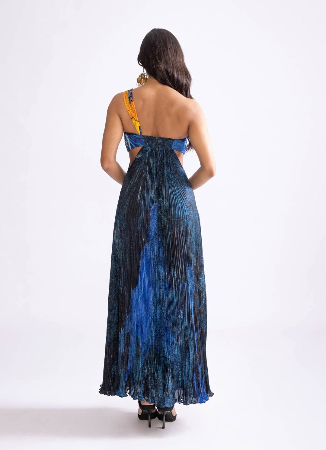 Blue Tribal And Daisy Dress Saaksha & Kinni - Fabilicious Fashion