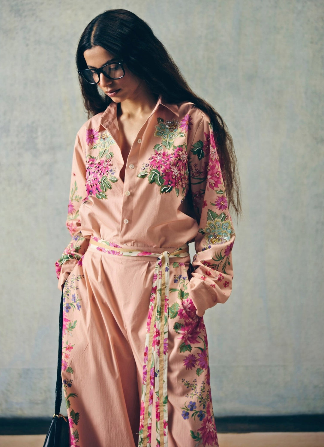 Paulmi and Harsh X Ease Blush Pink Cotton Co - Ord SetFabilicious Fashion