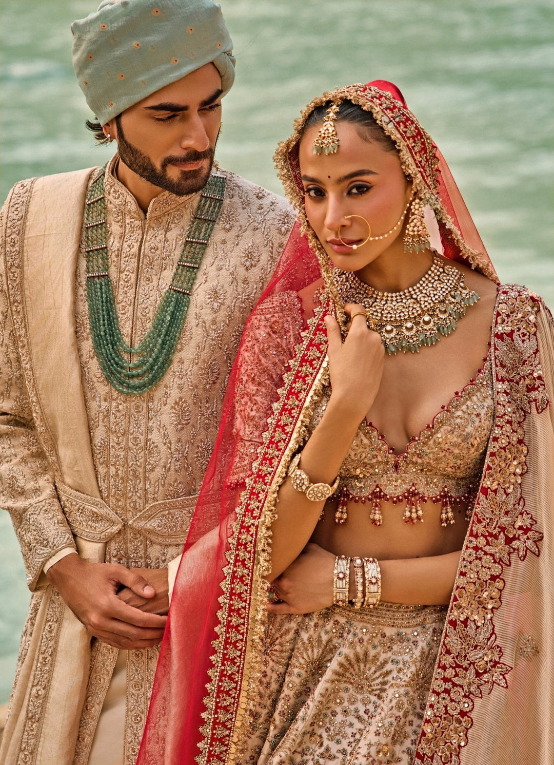 Nitika Gujral Blush Pink Raw Silk Bridal Lehenga SetFabilicious Fashion