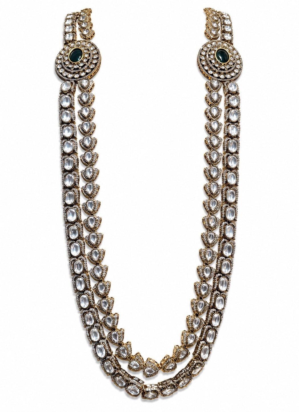 Vivinia By Vidhi Mehra Double Layer Kundan NecklaceFabilicious Fashion