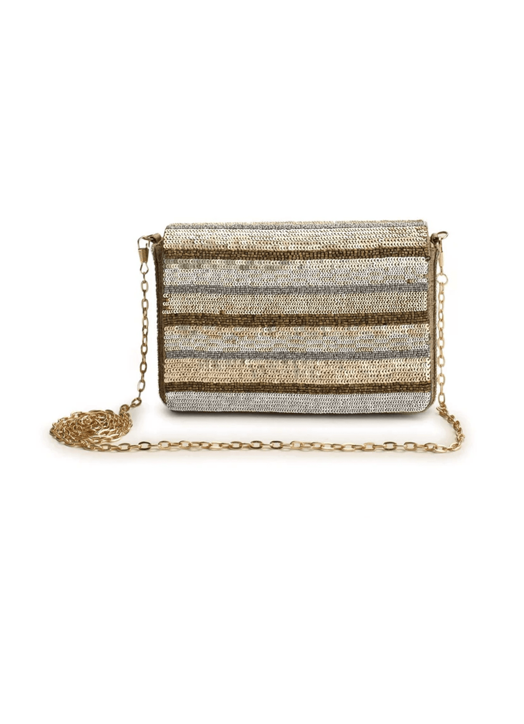 Gold Bling Bag The Purple Sack - Fabilicious Fashion