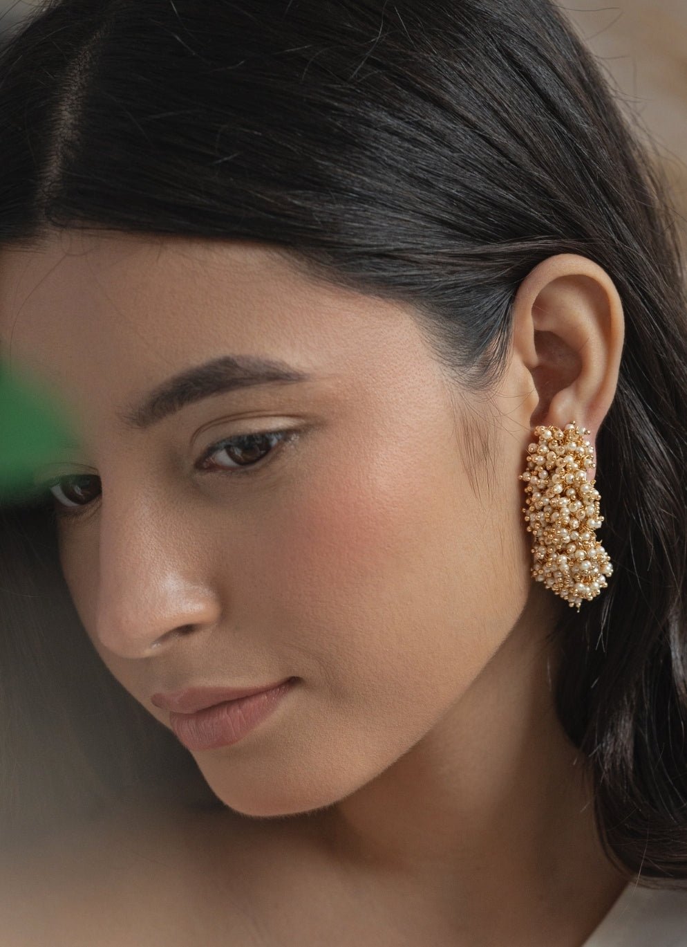 Do Taara Gold Dreamy Pearl EarringsFabilicious Fashion