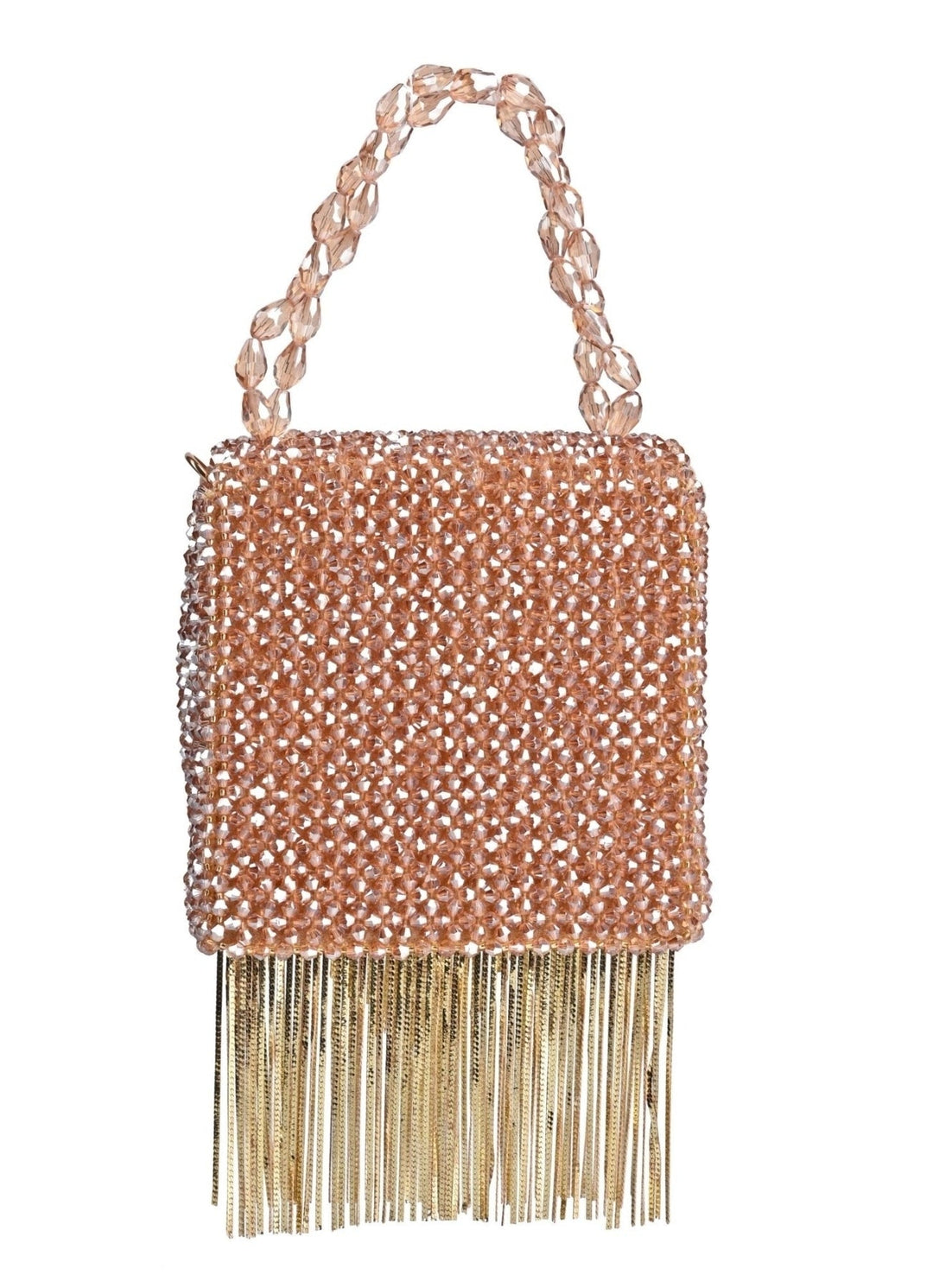 Gold Embellished Mini Bag House of Kosha - Fabilicious Fashion