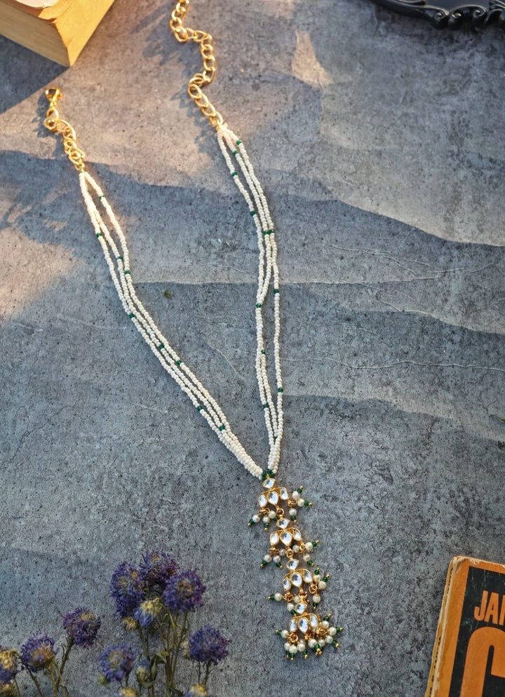 Do Taara Gold Kundan And Pearls NecklaceFabilicious Fashion