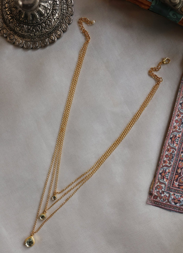 Do Taara Gold Layered Kundan NecklaceFabilicious Fashion