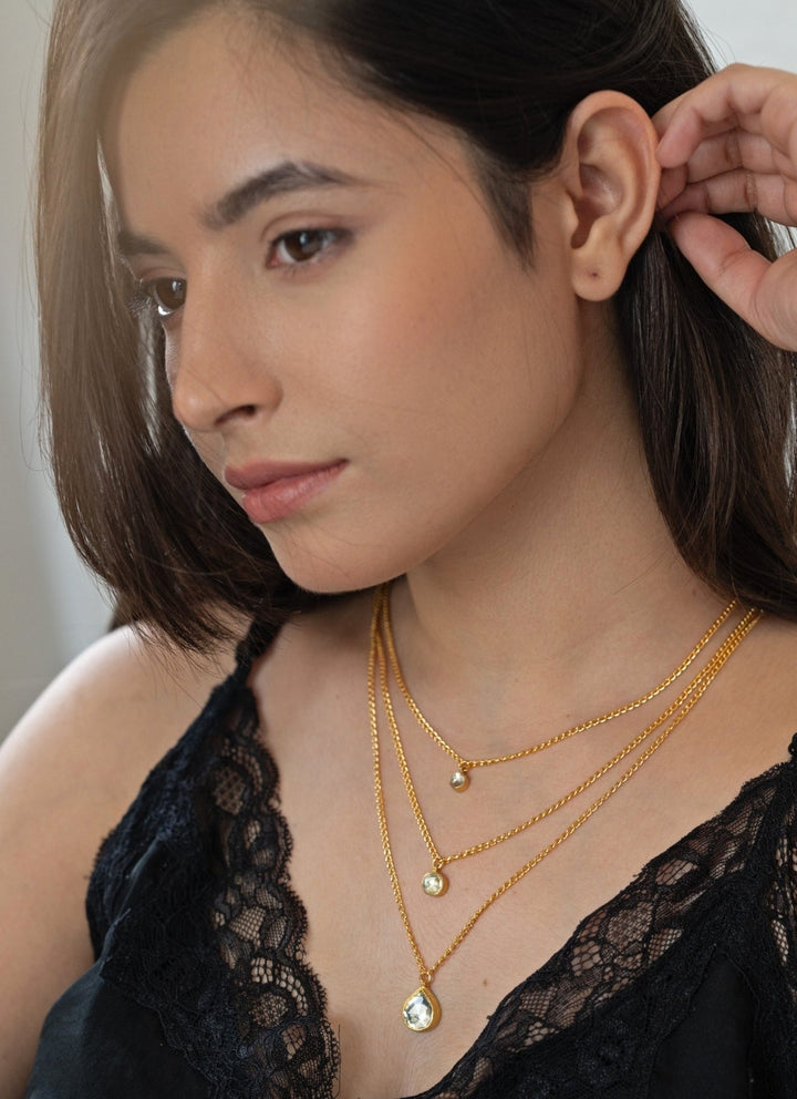 Do Taara Gold Layered Kundan NecklaceFabilicious Fashion