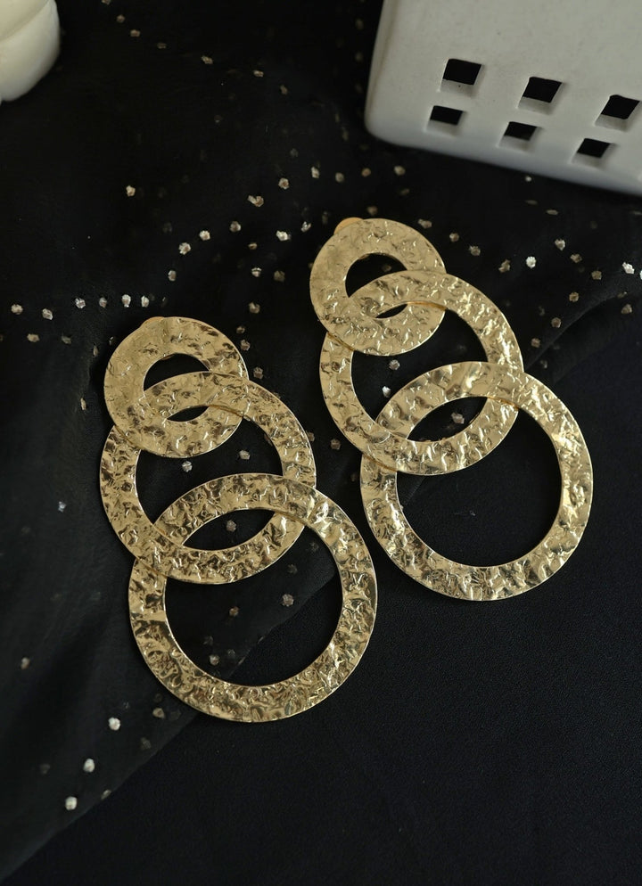 Do Taara Gold Loop EarringsFabilicious Fashion